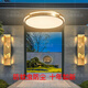 
Heart mirror full copper ceiling light corridor corridor special ultra-thin balcony lamp outdoor waterproof villa mosquito-proof entrance door front light X3890-310