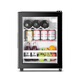 Royalstar ice bar refrigerator European style constant temperature wine cabinet hotel home living room refrigerator mini small single-door office fresh display display sample tea beverage cabinet first-class energy efficiency 75L full refrigeration + white light + wine rack