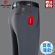 Pier Cardin 2025 Middle-aged Men's Spring and Summer Thin Trousers Daddy Casual Pants Elastic No-Iron Straight Trousers Business Summer Clothing 686A Gray 30
