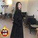 Woodpecker (TUCANO) this year's popular windbreaker 2024 new autumn wear mid-length coat for women over the knee temperament goddess Fan Yinglun style green coffee color 3XL recommended 150-165 Jin Jin equals 0.5 kg to wear