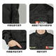 Duhan (DUHAN) D-020 Duhan motorcycle riding suit men's four-season anti-fall motorcycle suit off-road racing suit rider suit black L