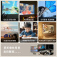Rigal B2 Projector Home Portable Smart Projector Schlafzimmer Mobile Projektion (Automatische Keystone Correction Electric Focus Home Theater TV)