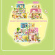LEGO Building Compatible House 2025 Nuevo estilo ensamblado Villa Girl Princess Castle Castle Warm Regalo de juguete para niños Lindo Pet Cottage-Wangwang+Light [681 partículas]
