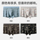 MiiOW Men's Underwear Men's Fashion Printed Underwear 60S Xinjiang Combed Cotton 100% Cotton Antibacterial Bottoms 4 Pack