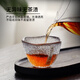 Gao Ming Japanese-style glass small tea cup thickened hammered master cup Kung Fu tea small cup personal special single cup tea cup