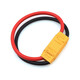Sukuo (XT90 male to female No. 10 wire, wire length 20CM) model aircraft lithium battery connector high current banana plug ESC gold-plated connecting wire unit
