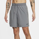 Nike (Nike) Shorts Pantalon masculin 2025 Été Nouveau pantalon de sport tissé à séchage rapide Trainage de fitness Running Fitness Pantalon à cinq points tissé DV9858-084 Gray 2xl / 185 / recommandé 170-190jin [Jin est égal à 0,5 kg]