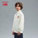 NewBalance NB Clothing pour enfants hommes et femmes enfants 2025 Spring Nouvelle tendance de mode marque Half Turtle Necp Zipper Sweethirt 7ZF13063 7ZF13063-CM CRAME blanc 110 cm