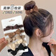 Bow hair tie girly rubber band female hair tie high ponytail new headwear TS14 TS14-bow 2 random