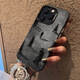 Anwendbar für Apple 16 Promax Mobile Handy Hülle iPhone 15 Pro14 Anti-Fall 1312 Hard Shell 11x [Modefarbe Silber Schwarz] C682 Life Road Apple 16
