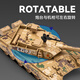 Yixuan Toy Tank Toy Toy Military Model Legierung Simulation Truck Panzer Raketen Fahrzeug Kinderjunge Baby Spielzeugauto Typ 99A Haupt Battle Tank Camo (sprühbar)