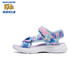 Skechers Skechers children's sandals summer girls flashing casual shoes sweet bright fashion princess shoes 303103L