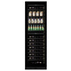 EREMITE 400 depth ultra-thin embedded red wine cabinet constant temperature wine cabinet beverage cabinet tea refrigerator wine storage cabinet sideboard wine cabinet 1.79m glass door wine cabinet beverage cabinet 235L