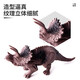 Guofan (Guofan) Kinder Dinosaurier Model Spielzeug und Mädchen Weichkleber Tyrannosaurus Rex Simuliertes Dinosaurier Tier Set Kindertag Geschenk