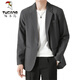 
Woodpecker (TUCANO) casual suit men's blazer men's 2025 new spring and autumn loose simple large size jacket jacket dark gray XL