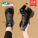 Martin-Stiefel mit Cartelo-Dickdickern 2025 Frühlings- und Herbst-New British Style Casual Short Stiefel High Top Damenschuhe Retro Look Small 1591m Single Schuhe 39