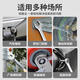 XMSJ两用扳手梅花开口全套五金开口扳手汽修工具套装呆扳手 10件套精品两用扳手组套WR5009G