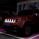 Beijing BJ40PLUS Modificado Centro Neta Luz BJ40 Luz de Streamer Beijing Bj40 Blade Hero Edition Center Net Flowing Light 1421 Beijing 40 Center Net Light Kaizhi