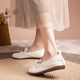 
Kanglibi genuine leather soft sole mother shoes single shoes middle-aged and old comfortable and not tired leather shoes middle-aged and old young and non-slip women's shoes spring and autumn style 672 single shoes off white purchase order early delivery 39