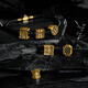 
Chow Tai Fook MONOLOGUE National Tide General Armor Guarding Courage Golden Transshipment Beads for Men and Women MR1477 Brave 20cm