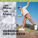 蕉下（beneunder）帆布鞋子男鞋厚底板鞋男休闲男鞋小白鞋增高奶酪白CW694