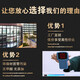 大芬村油画桌面摆画绿色清新抽象肌理北欧风客厅沙发背景墙装饰画 A款 30*40 油画布 黑框