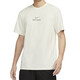 Nike (Nike) T-shirt à manches courtes pour hommes 2025 Été Nouvelles vêtements de sport confortables Coup rond respirant à la mode polyvalente HF6169-133 Blanc M M