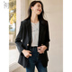 Chushen spring and autumn blazer women's retro high-end fashion temperament commuting casual jacket top S143U6009