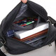 [Ausgewählt] Geldkollekte Umhängetasche Casual Crossbody Body Herrenbeutel Umhängetasche Business Brieftasche mehrschichtige koreanische Version Männer Y688 Upgrade Model + [Six Pocket Black]