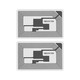 Vision NFC Hochfrequenzbibliothek Elektronisches Tag RFID Selbstklebend HF Funkfrequenz Anti-Counterfiting Tracability Tag 15693 Protokoll Elektronische Tag Hochfrequenzbuch Tag [40*25mm] 10 Fotos