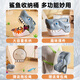 鑫思特（XST）儿童海洋动物玩具套装鲨鱼宝宝3收纳盒海底世界模型6男孩生日礼物