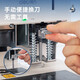 Deli Financial Certificate Linding Machine File Punching Machine MELT MELT MELT RIVERTING DOCUMENT DE LIGNAGE Machine de liaison Machine épaississement 3878S Standard + 103 Pipes rivalisés