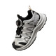 Zapatillas para niños zuoxi boys shiters para niños otoño al aire libre zapatos de carrera transpirables 2025 nuevos zapatos de perilla plateado 33