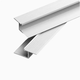 Mika Leica shadow stitching line lamp extremely narrow suspended ceiling wall washer light trough bathroom ceiling closing Z-shaped aluminum alloy profile single layer gray version (excluding light strip)