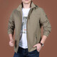 Jeep Spirit Jeep Jeep Outdoor Charge Veste de printemps et d'automne veste pour hommes d'âge moyen
