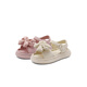Belle sweet and cute soft-soled children's shoes women's shopping mall lightweight casual sandals E7203B64 pink size 31