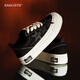 
Kaalixto canvas shoes, trendy star shoes, national trend design, retro, popular versatile couples, star shoes, men and women, black 38