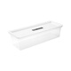 Baijie Noodle Storage Box Fresh Cake Kitchen Grain Noodle Storage Tank Food-grade Sealed Can Rectangular 2 Pack