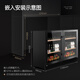 Nappe ice bar air-cooled frost-free refrigerator ice bar home wine cabinet first-class energy efficiency constant temperature wine cabinet tea small refrigerator refrigerated fresh cabinet fruit drink can be embedded in the ice bar wine cabinet independent embedded dual-use ice bar double (first-class energy efficiency) 300L