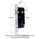 XMSJ7255 Cuerpo de bloqueo 7255 Longitud del cuerpo de bloqueo 235 Lavado de resorte de resorte pesado 7260 Azule grande 7250 Cuerpo de bloqueo dividido 724 Consulta de gran cantidad 35-50 mm_general type_no llave