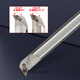
XMSJ overall shock-resistant tungsten steel tool rod SDUCR cemented carbide boring small hole tool rod lengthened shock-proof inner hole tip turning tool C08KSDUCR07 length 12593 degrees DCMT0