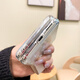 Color puro (Purecolor) Adecuado para Huawei Pocket2 Case de teléfonos móviles Pocket2 Pocket2 Pocket2 Caja protectora Full Incluse-Fall Soporte de mano de soporte ultra-fino simple Simple transparente Strap para hombres y mujeres blancas.