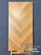Ji Litian Custom Block Style Holzkornfliesen 600x1200 Wohnzimmer und Schlafzimmer Fischgrammfischknochenmuster Imitation Massivholz Keramikfliesen Bodenfliesen Anti-Schlupf H12809 600*1200