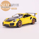 1:24 Porsche 718 boxster simulated alloy sports car model toys gift ornaments #21087 Porsche 718 red
