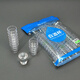 Qinkai disposable liquor cup small one-sip tasting drink glass 25ml transparent thickened and hardened manufacturer plastic cup 25ml small wine glass 100 pieces (2 bags)