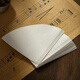 BREWISTA hand-brewed coffee V60 filter paper drip coffee powder filter paper bleached cone filter paper V01/02 size 02 large - Made in China