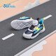 361 children's running shoes 25 autumn and winter for boys and girls 3-14 years old cushioning button leather sports shoes blue 30