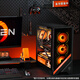 MSI AMD new product Ryzen 7 7800X3D/5060TI/5070 graphics card assembly computer e-sports game desktop host live broadcast design editing AI painting complete machine 7800X3D+RX9060XT 16G丨Configuration five