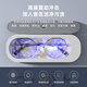 OIDIRE Glasses Cleaning Machine High Frequency Vibration Household Mini Cleaning Machine Jewelry Cleaning Box Portable Glasses Cleaner Battery Model