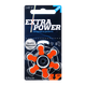 唯听extra power助听器配件专用电池a13锌空气a10纽扣电子a312原装675 extra power 13【10板60颗】